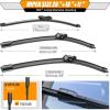 image:imageAUTOBOO 2616 Windshield Wipers with 11 Rear Wiper Blade Replacement for 20182023 Hyundai Kona Electric20122019 Accent20122017 Kia Rio Original Factory Quality Pack of 3261811 inch